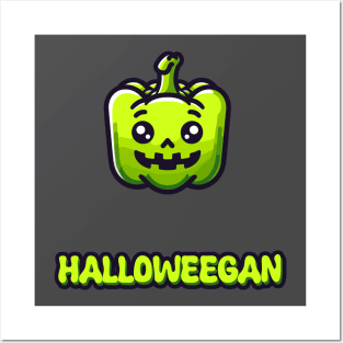 Halloweegan - Pepper Posters and Art